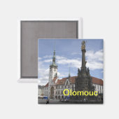 Olomouc magneet (Voorkant / Achterkant)