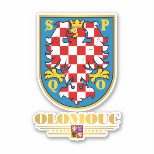 Olomouc Sticker (Voorkant)