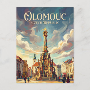 Olomouc Tsjechië Briefkaart