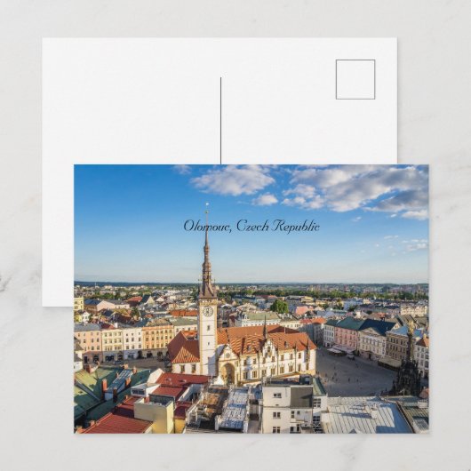 Olomouc, Tsjechië Briefkaart (Voorkant / Achterkant)