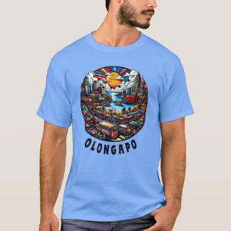 Olongapo City Philippines City Skyline friends T-shirt
