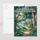Olongapo Naval Base Perimeter Nationaal Park Briefkaart (Voorkant / Achterkant)