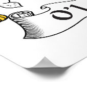 O'Loughlin Family Crest Poster (Hoek)