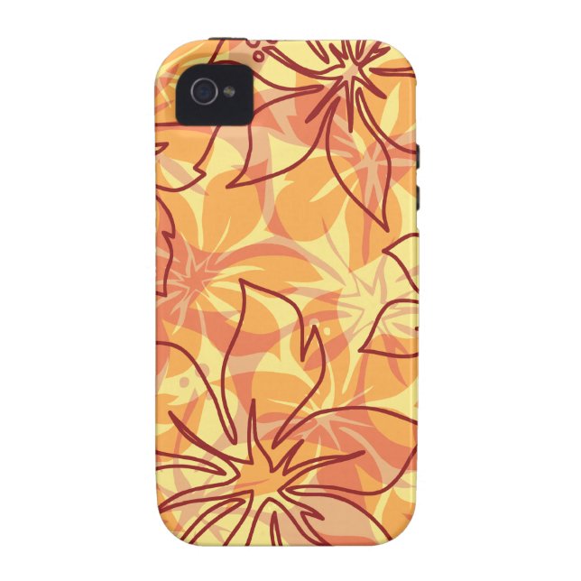 Olowalu Hawaiian Vibe iPhone 4 Case (Achterkant)