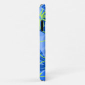 Olowalu Hibiscus Hawaiian Camo Blue Case-Mate iPhone Case (Achterkant/rechts)