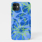 Olowalu Hibiscus Hawaiian Camo Blue Case-Mate iPhone Case (Achterkant)