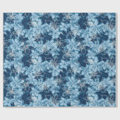 Olowalu Hibiscus Hawaiian Camo Cadeaupapier (Vlak)