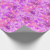 Olowalu Hibiscus Hawaiian Camo Cadeaupapier (Hoek)