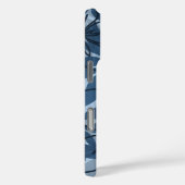 Olowalu Hibiscus Hawaiian Camo Denim Blue Case-Mate iPhone Case (Achterkant / Rechts)