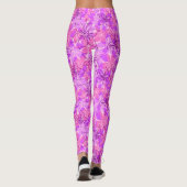 Olowalu Hibiscus Hawaiian Camo Floral Leggings (Achterkant)