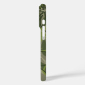 Olowalu Hibiscus Hawaiian Camo Olive Case-Mate iPhone Case (Achterkant / Links)