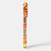 Olowalu Hibiscus Hawaiian Camo Papaya Case-Mate iPhone Case (Achterkant / Rechts)