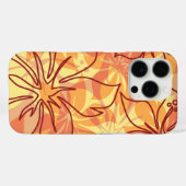 Olowalu Hibiscus Hawaiian Camo Papaya Case-Mate iPhone Case (Achterkant (horizontaal))