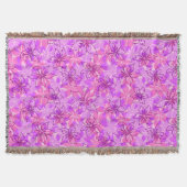 Olowalu Hibiscus Hawaiian Camo Throw Blankets Deken (Voorkant)