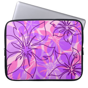 Olowalu Hibiscus Hawaiian Neopree Wetsuit Laptop Sleeve