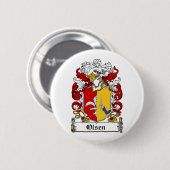 Olsen Family Crest Ronde Button 5,7 Cm (Voorkant /achterkant)