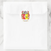 Olson Coat of Arms (gezinscrest) Ronde Sticker (Tas)