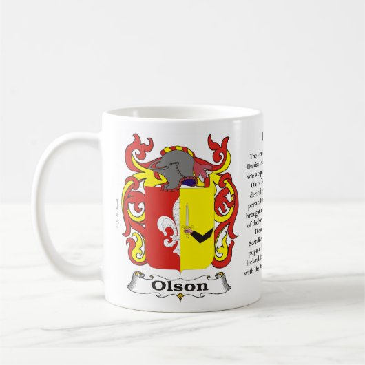 Olson Family Coat of Arms Mok (Links)