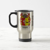 Olson Family Coat of Arms Travel Mug Reisbeker (Links)
