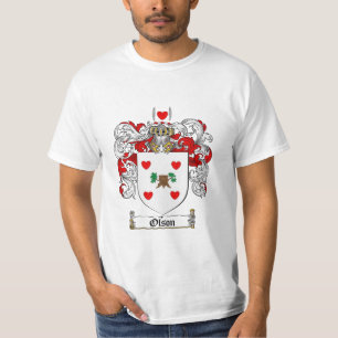 Olson Family Crest - Olson Coat of Arms T-shirt