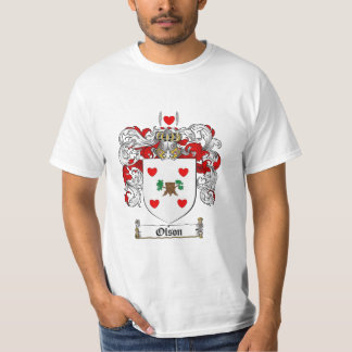 Olson Family Crest - Olson Coat of Arms T-shirt