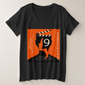 OLT: Negen Plus maat Vrouwen T-shirt (Design voorkant)