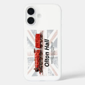 Olton Hall stoomtrein Engels Locomotief Case-Mate iPhone Case (Achterkant)