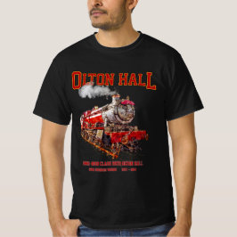 Olton Hall  stoomtrein Engels Locomotief T-shirt