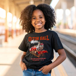 Olton Hall  stoomtrein Engels Locomotief T-shirt