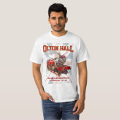 Olton Hall  stoomtrein Engels Locomotief T-shirt (Voorkant volledig)