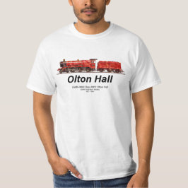 Olton Hall  stoomtrein Engels Locomotief T-shirt