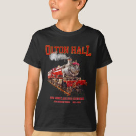 Olton Hall  stoomtrein Engels Locomotief T-shirt