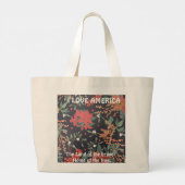 OLUMIDE GBADAMOSI CREATIES GROTE TOTE BAG (Achterkant)