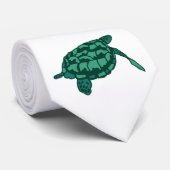 Olu'olu (aangenaam) zee schildpad stropdas (Opgerold)