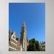 OLV-kathedraal tijdens de festiviteiten van RAFC 2