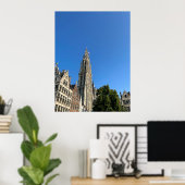 OLV-kathedraal tijdens de festiviteiten van RAFC 2 Poster (Thuiskantoor)