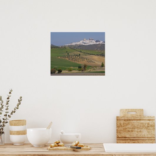 Olvera, Andalusië, Spanje Poster (Keuken)
