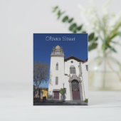 Olvera Street Church - Los Angeles Briefkaart (Staand voorkant)
