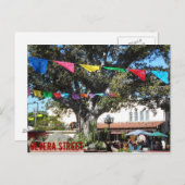 Olvera Street- Los Angeles Briefkaart (Voorkant / Achterkant)