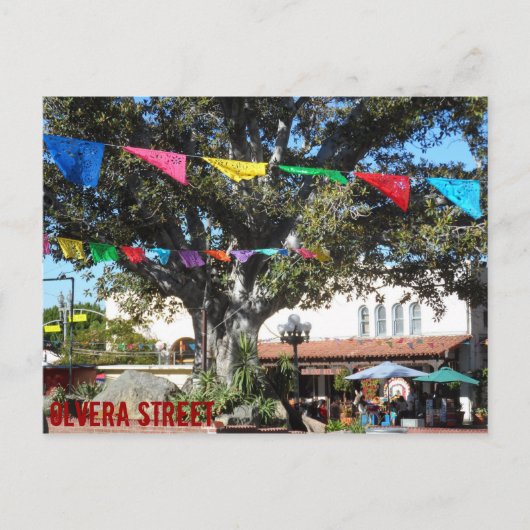Olvera Street- Los Angeles Briefkaart (Voorkant)