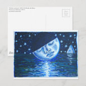 "Olvido nocturno" / "Nocturne Oblivion" Briefkaart (Voorkant / Achterkant)