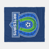 Oly Town Artesians Fleece Blanket (Voorkant (Horizontaal))