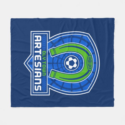 Oly Town Artesians Fleece Blanket Deken (Voorkant (Horizontaal))