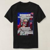 Olympe de Gouges Art Print T-shirt (Design voorkant)