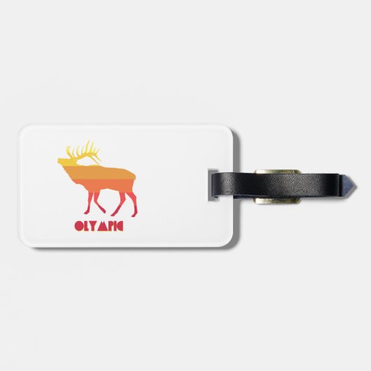 OlympElk Bagagelabel (Achterkant horizontaal)