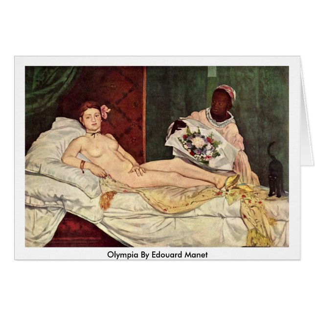 Olympia door Edouard Manet (Voorkant Horizontaal)