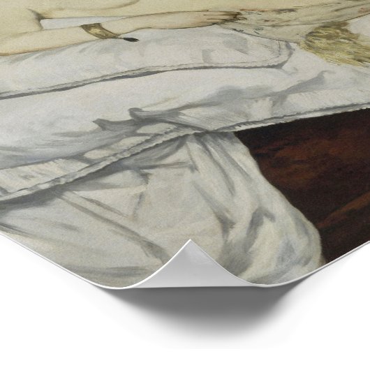 Olympia door Manet - Poster (Hoek)