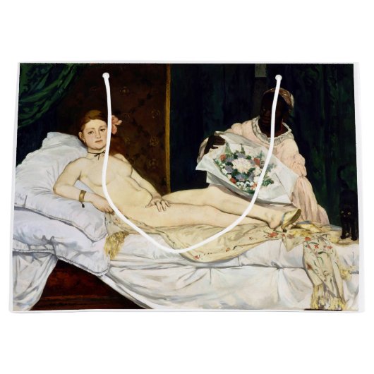 Olympia, Edouard Manet, 1863 Groot Cadeauzakje (Voorkant)