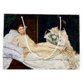 Olympia, Edouard Manet, 1863 Groot Cadeauzakje (Achterkant)
