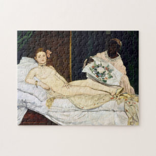 Olympia, Edouard Manet, 1863 Legpuzzel